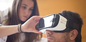 Realidad virtual cómo posible analgésico