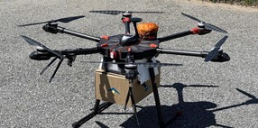 Prova pilot per al transport de mostres biològiques amb drons